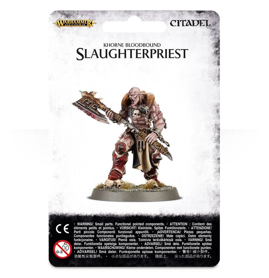 Slaughterpriest Khorne Bloodbound Warhammer Age of Sigmar