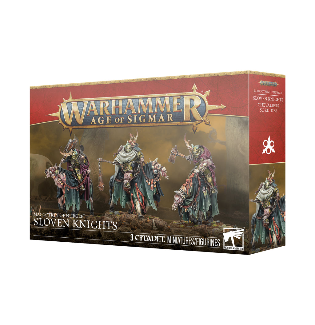 Sloven Knights Maggotkin of Nurgle Warhammer AoS