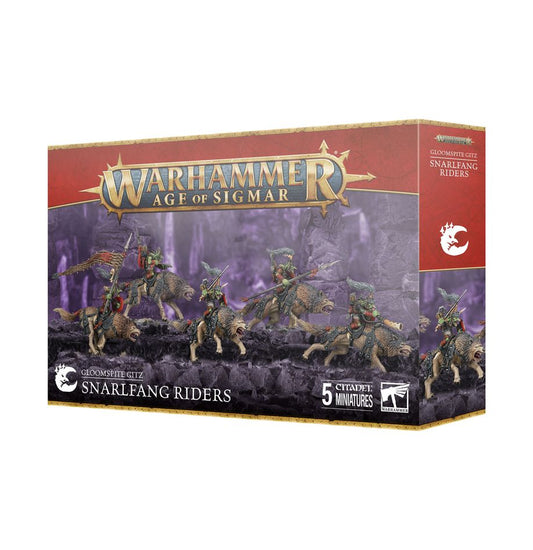 Snarlfang Riders Gloomspite Gitz Warhammer Age Of Sigmar