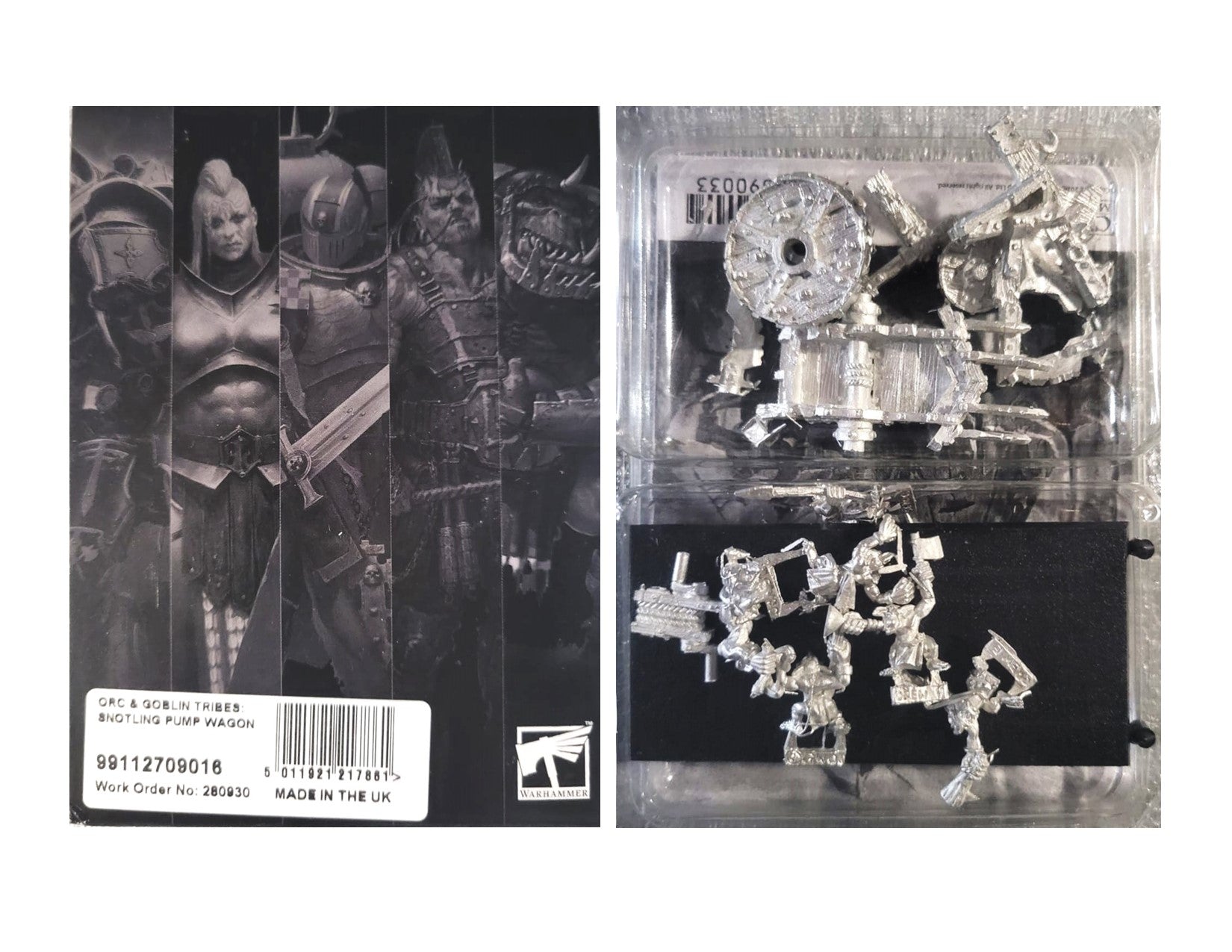 Snotling Pump Wagon - Orc & Goblin Tribes Warhammer Old World