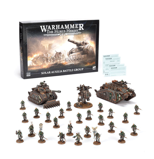 Solar Auxilia Battle Group Warhammer 30K Horus Heresy