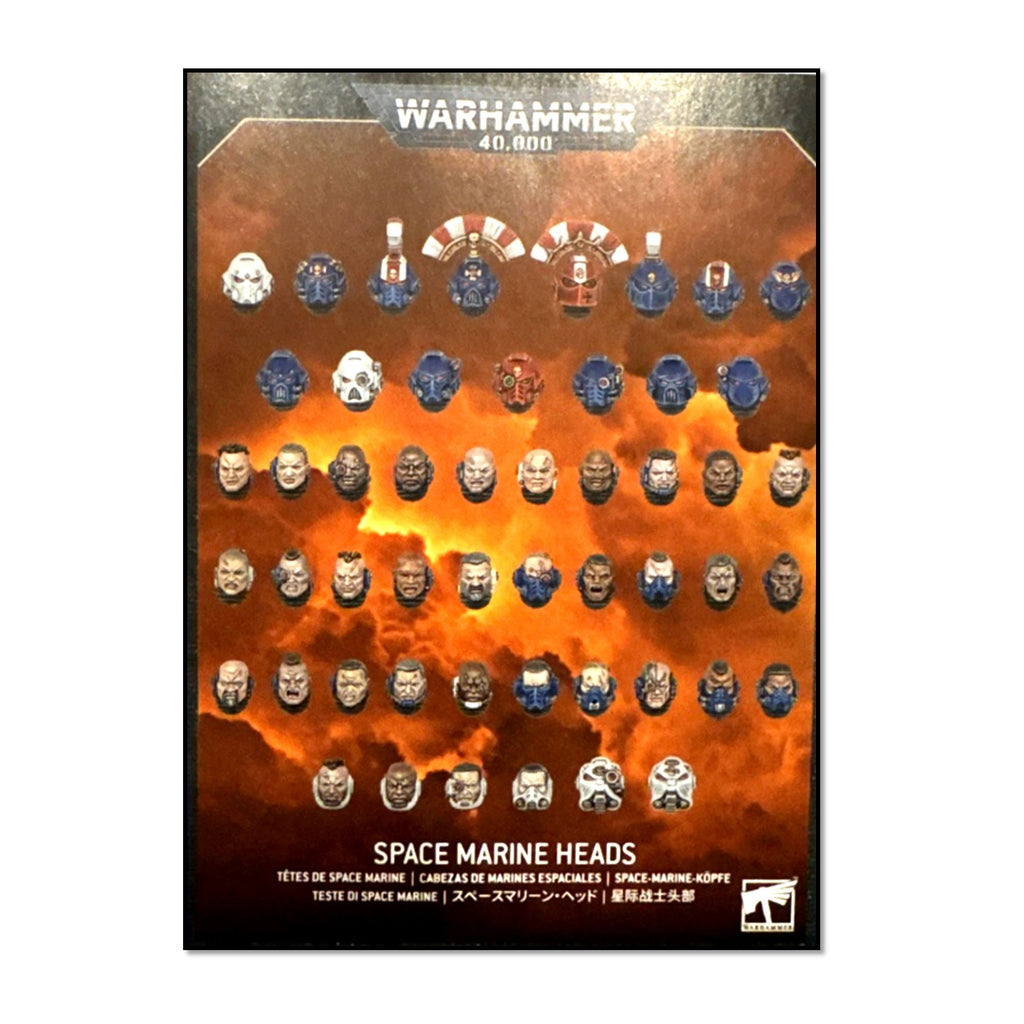Space Marines Heads Upgrades Warhammer 40K