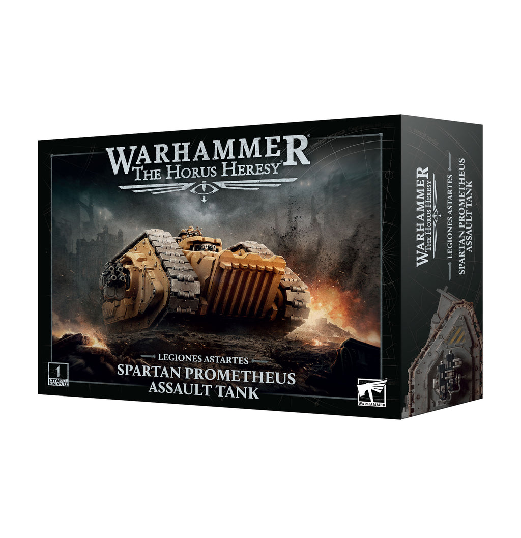 Spartan Prometheus Assault Tank Legiones Astartes Warhammer Horus Heresy