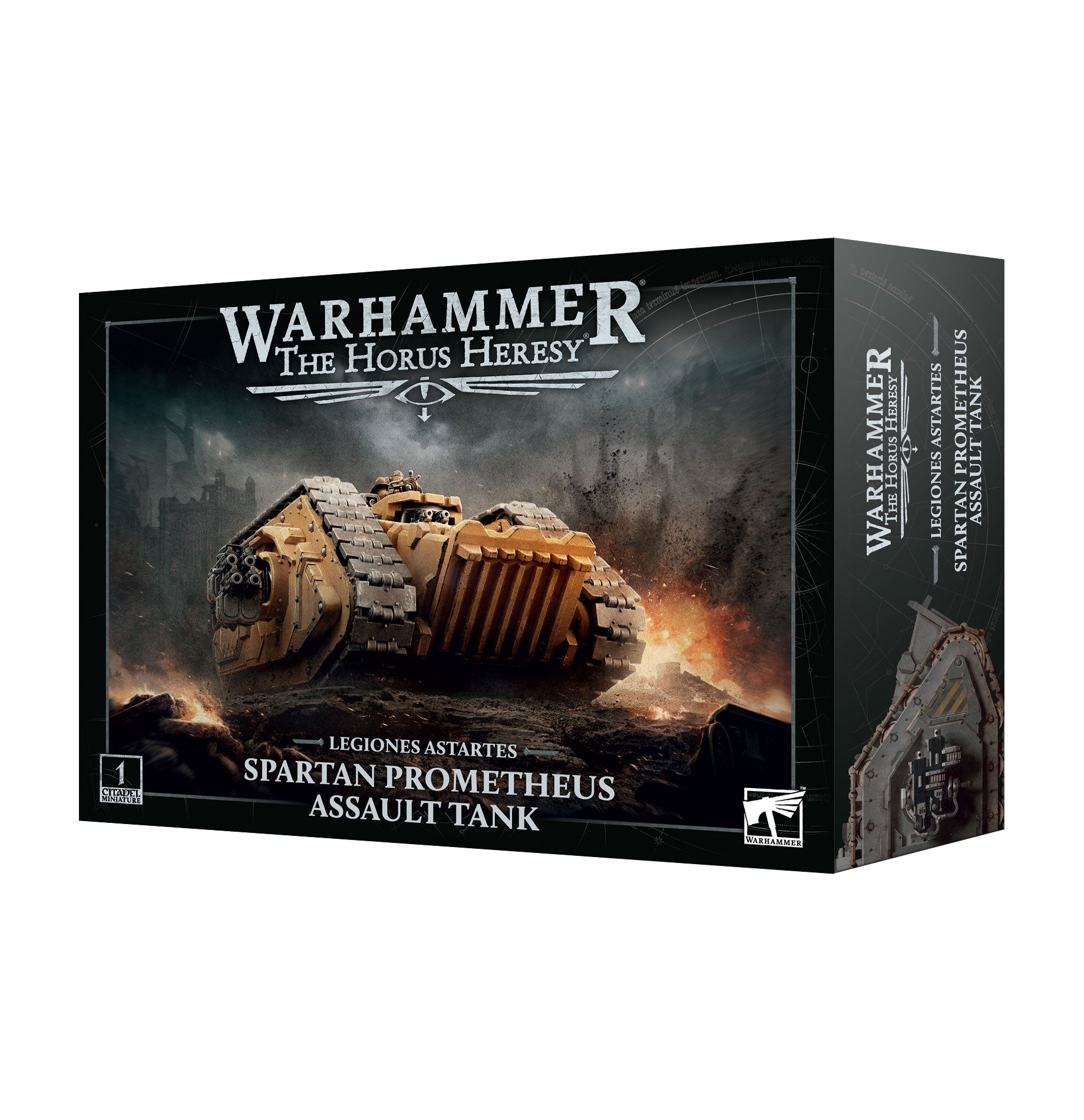 Spartan Prometheus Assault Tank Legiones Astartes Warhammer Horus Heresy