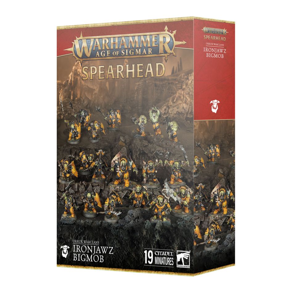 Spearhead Orruk Warclans Ironjawz Bigmob Warhammer Age of Sigmar
