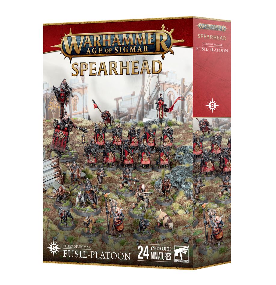 Spearhead Cities of Sigmar Fusil-Platoon Warhammer Age of Sigmar