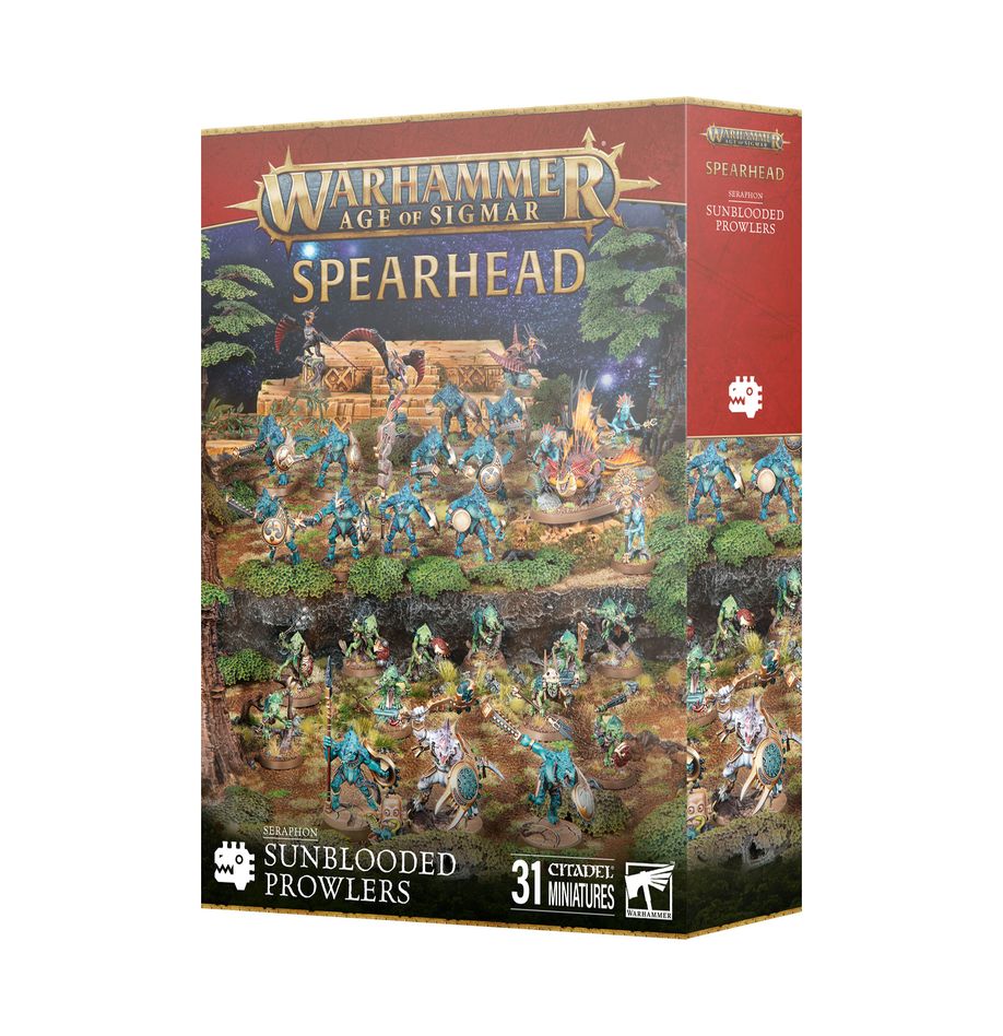 Spearhead Seraphon Sunblooded Prowlers Warhammer Age of Sigmar