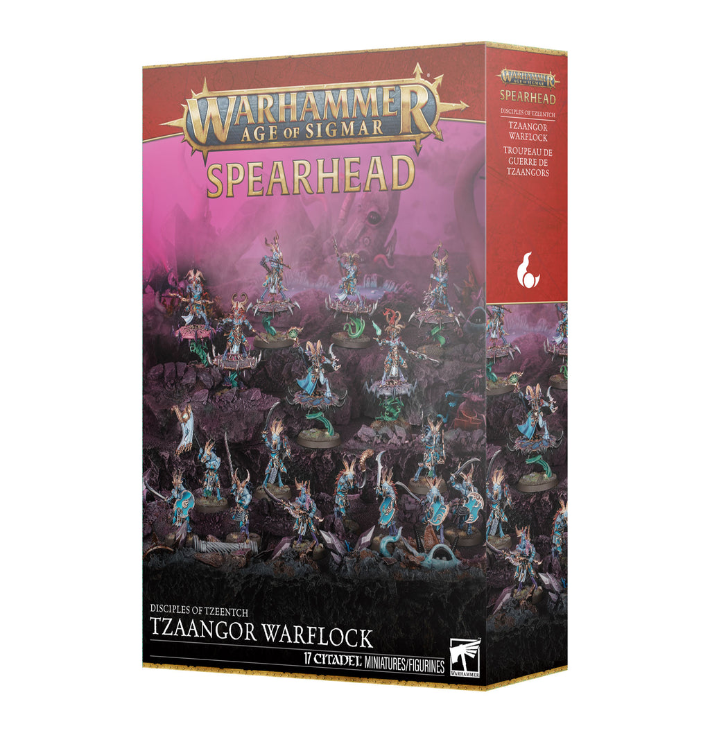Spearhead Tzaangor Warflock Disciples of Tzeentch Warhammer AoS 
