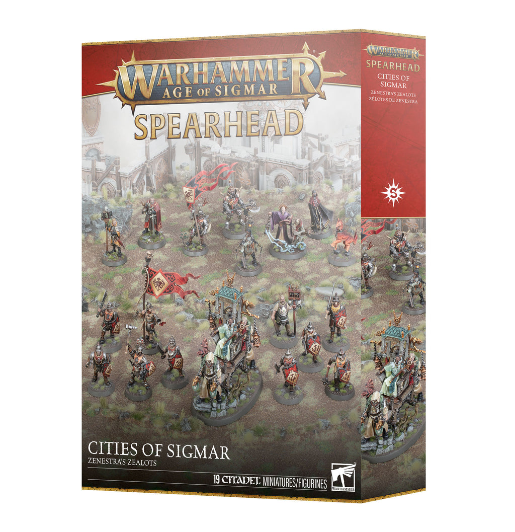 Spearhead Zenestra's Zealots Cities of Sigmar Warhammer AoS