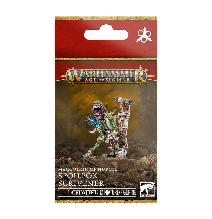 Spoilpox Scrivener Maggotkin of Nurgle Warhammer Age of Sigmar