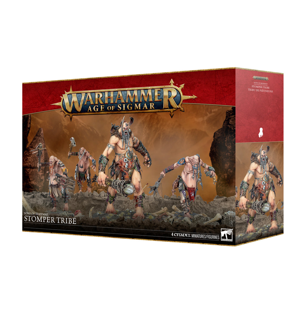 Stomper Tribe Sons of Behemat Warhammer AoS