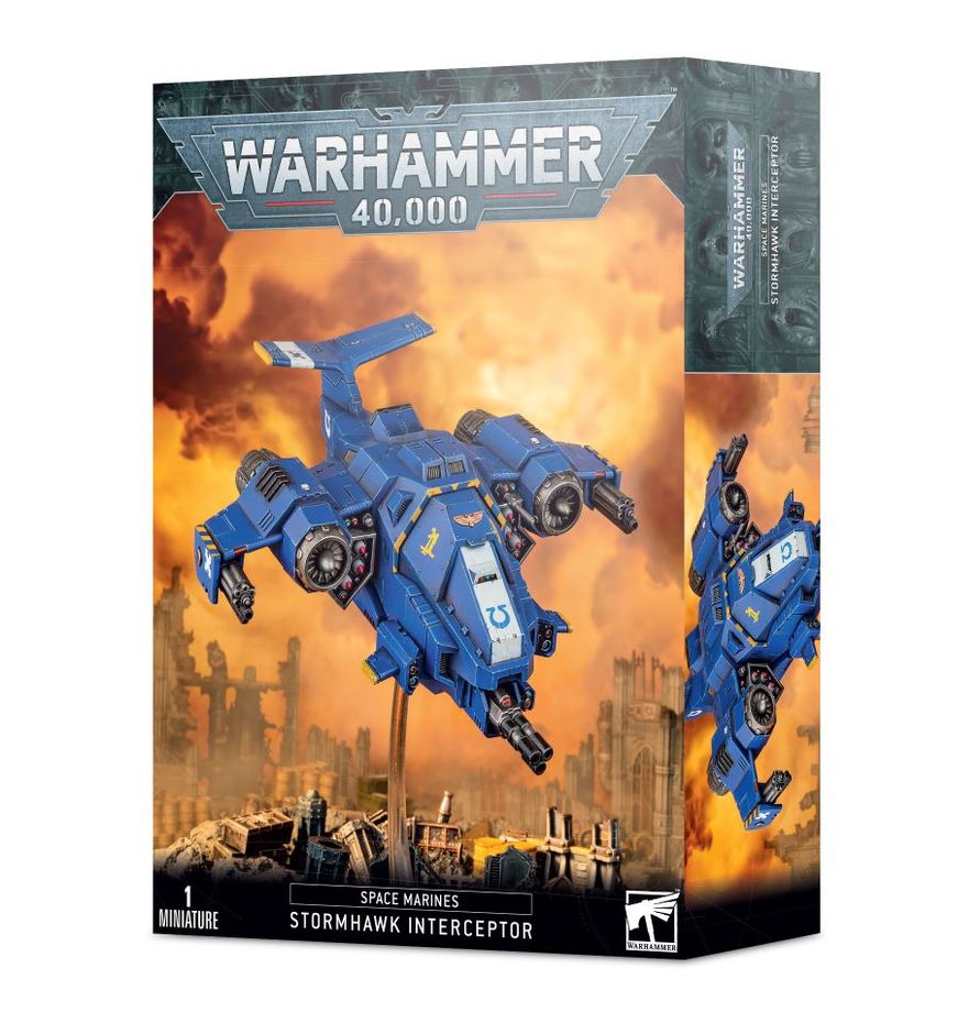 Stormhawk Interceptor or Stormtalon Gunship Space Marines Warhammer 40K