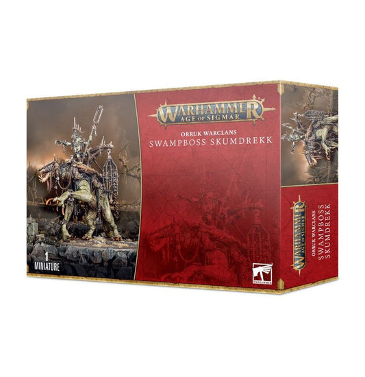 Swampboss Skumdrekk Orruk Warclans Warhammer Age Of Sigmar