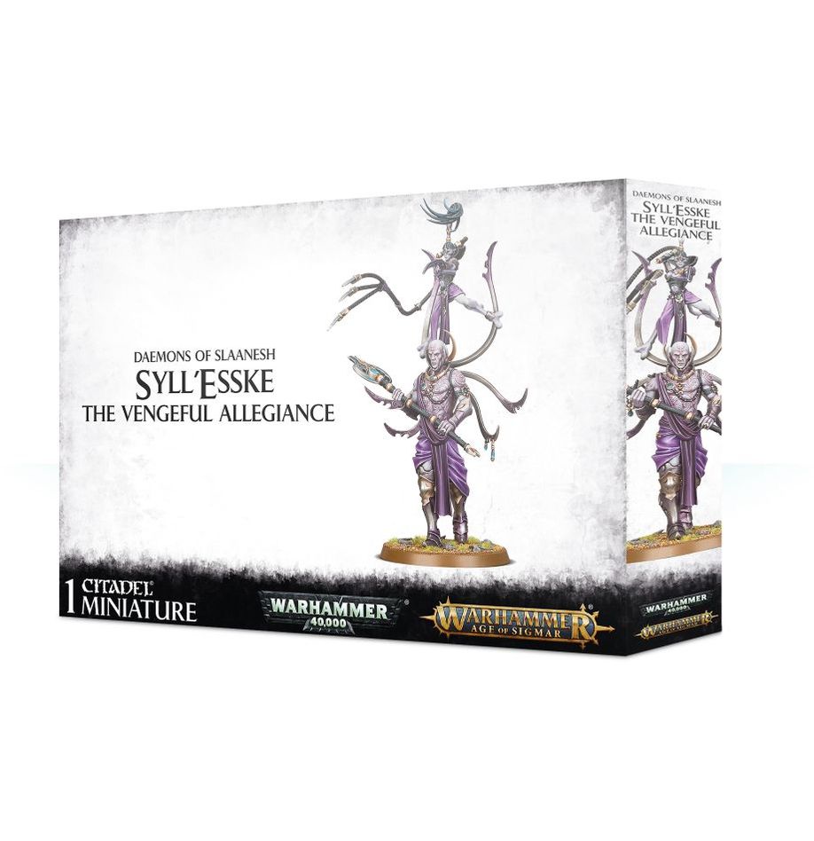 Syll'Esske Daemons of Slaanesh Chaos Daemons Warhammer 40K AoS