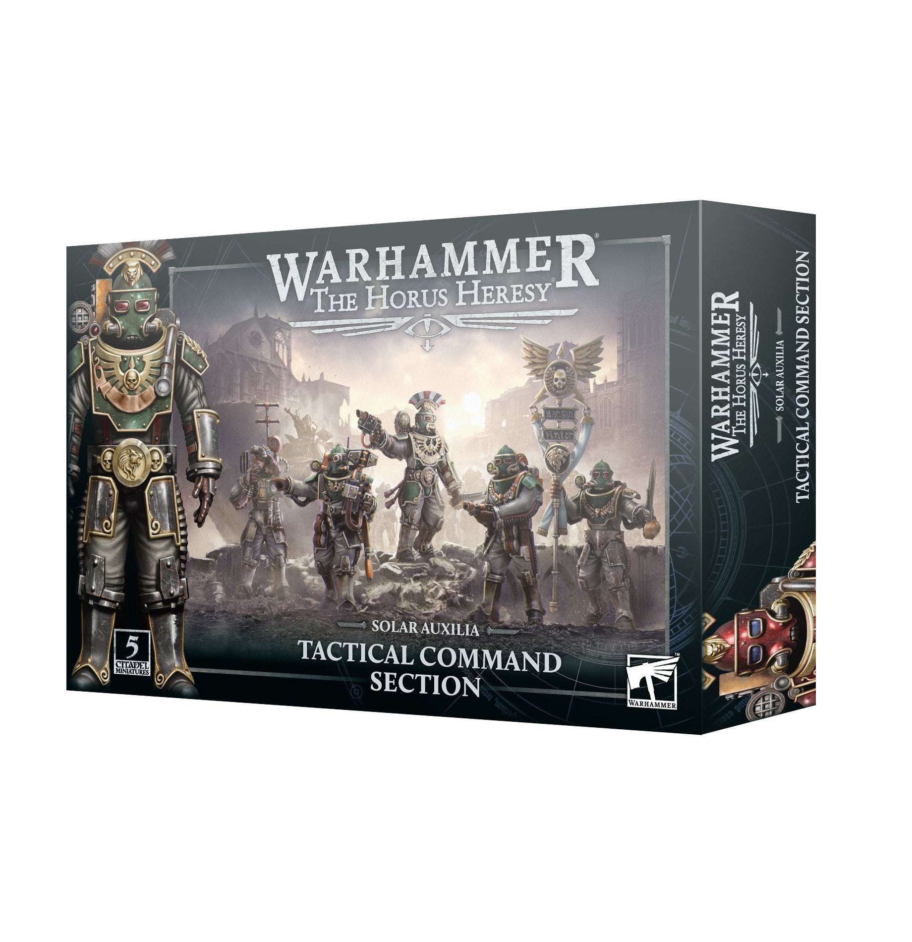Tactical Command Section Solar Auxilia HH Warhammer