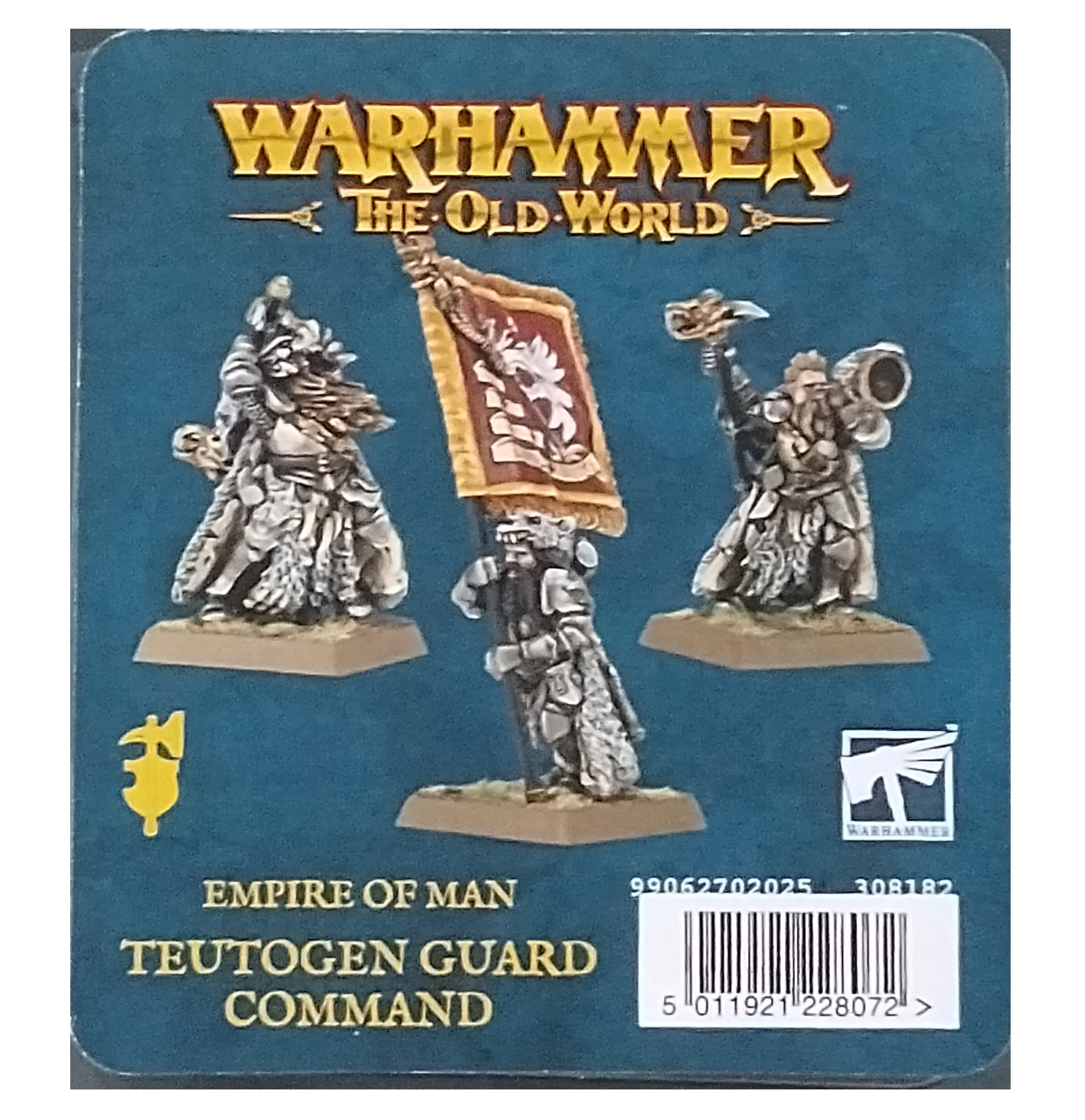 Teutogen Guard Command Empire of Man Warhammer Old World