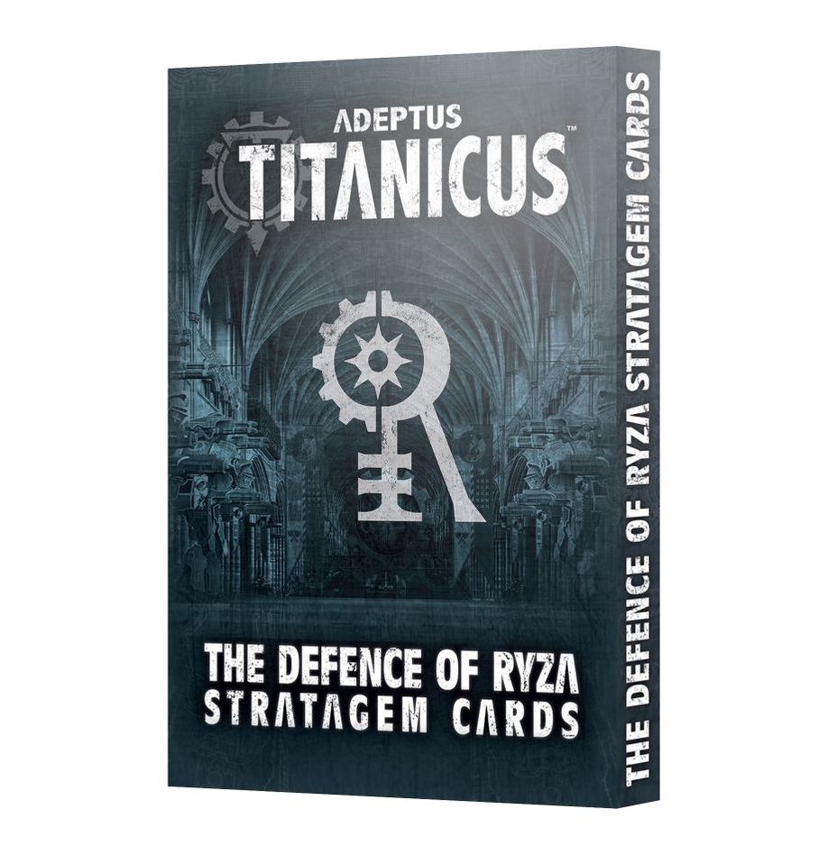 The Defense of Ryza Stratagem Cards Adeptus Titanicus Warhammer