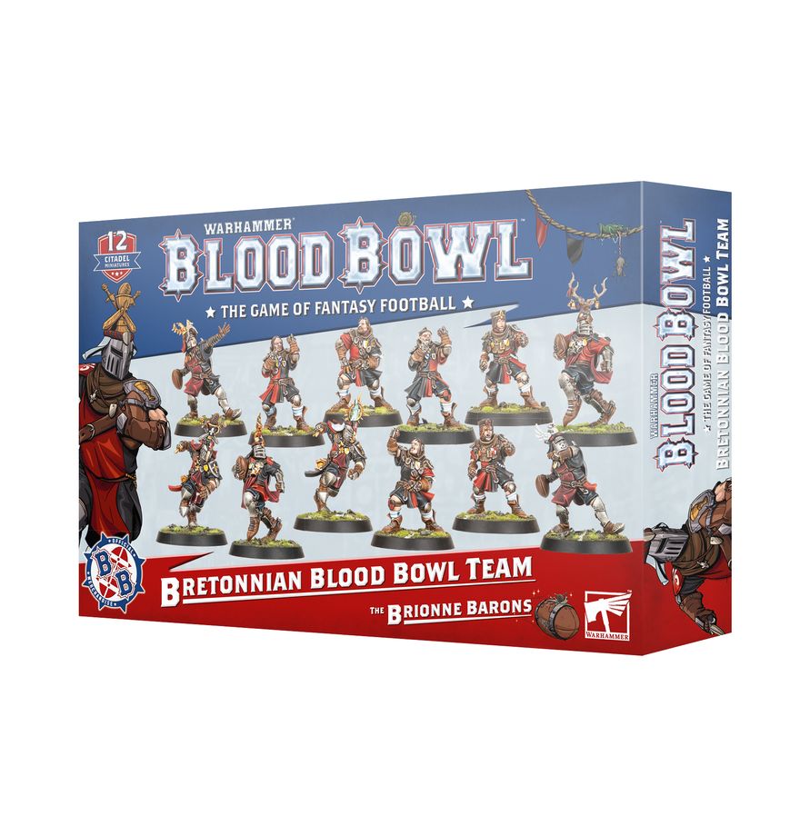 The Brionne Barons Bretonnian Blood Bowl Team Warhammer Fantasy Football