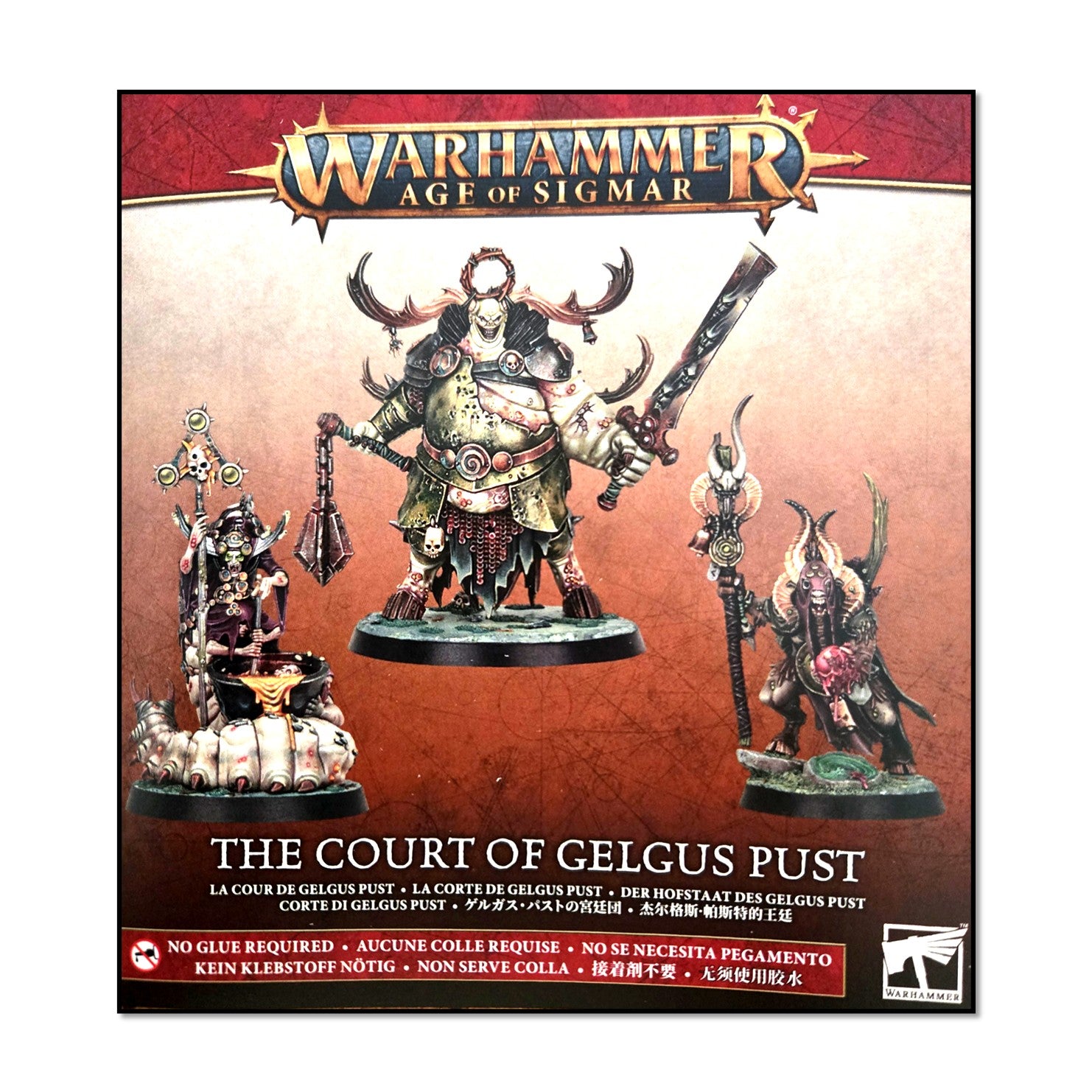 The Court of Gelgus Pust Maggotkin of Nurgle Warhammer Age of Sigmar