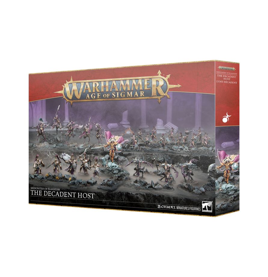 The Decadent Host Battleforce Hedonites of Slaanesh Warhammer AoS