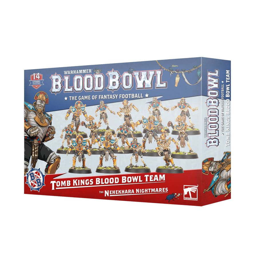 The Nehekhara Nightmares Tomb Kings Blood Bowl Team Warhammer Fantasy Football