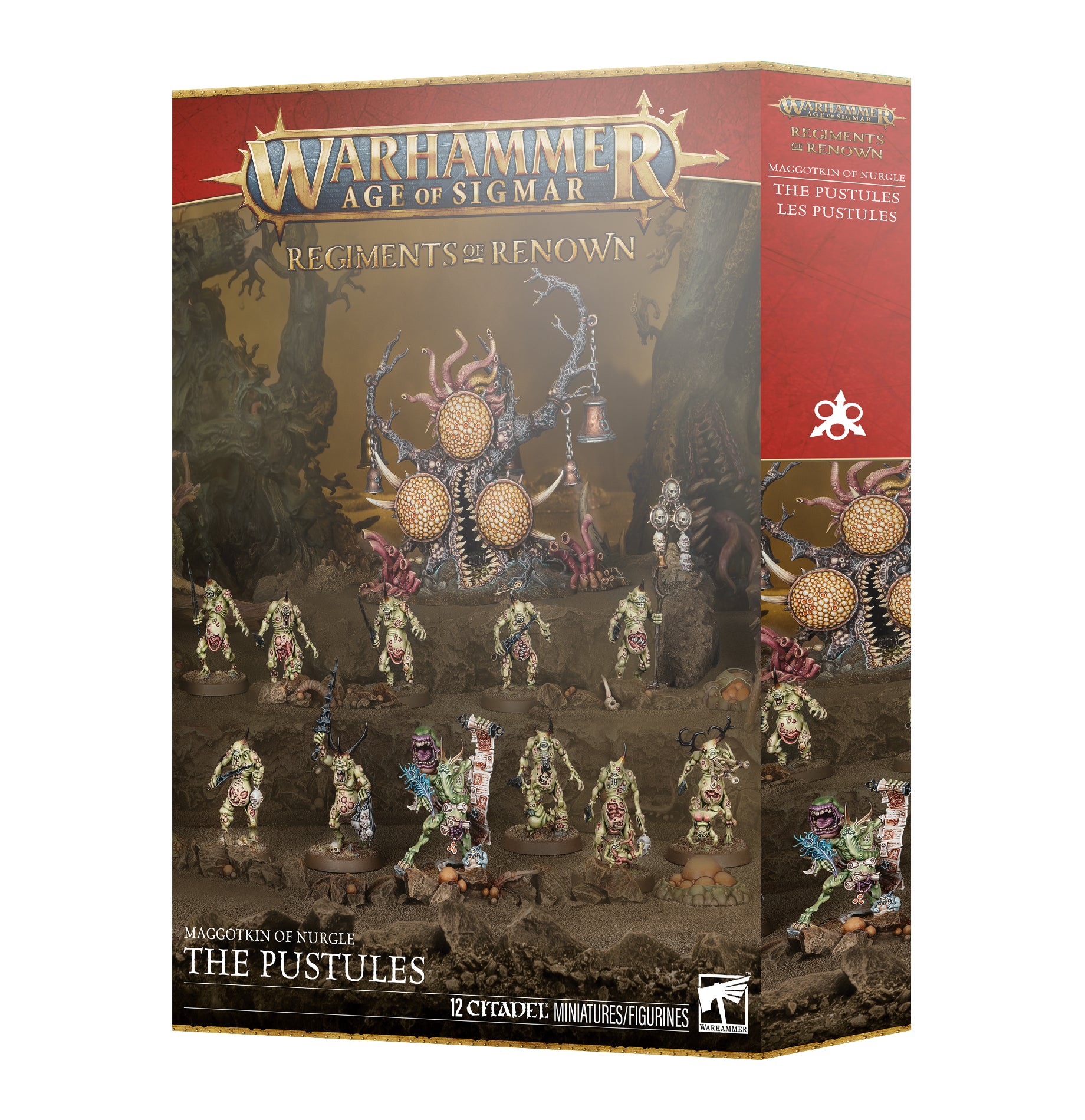 The Pustules Maggotkin of Nurgle Warhammer AoS