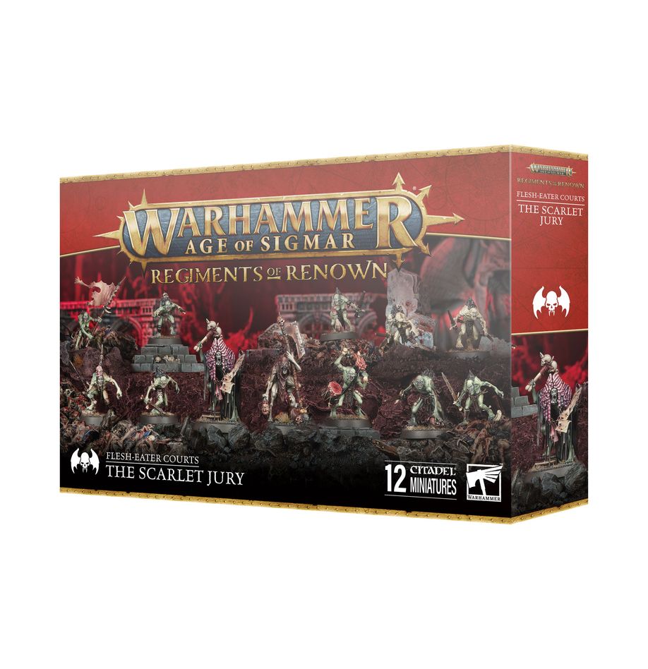 The Scarlet Jury Flesh-eater Courts Warhammer Age of Sigmar PREORDER 8/30