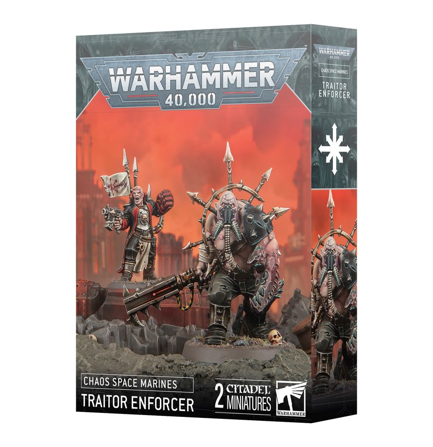Traitor Enforcer Chaos Space Marines Warhammer 40K