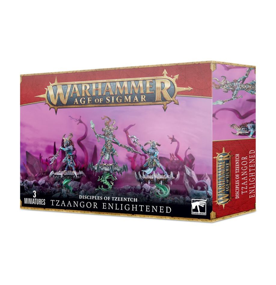 Tzaangor Enlightened Disciples of Tzeentch Warhammer Age of Sigmar
