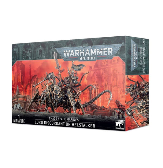 Vex Machinator, Arch-Lord Discordant On Helstalker Chaos Space Marines