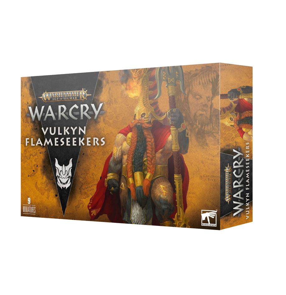 Vulkyn Flameseekers Warcry Fyreslayers Warhammer AoS