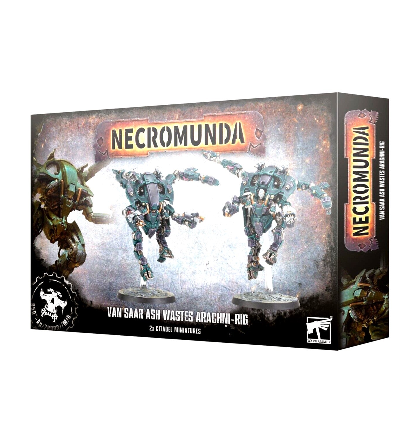 Van Saar Ash Wastes Arachni-Rig Warhammer Necromuda