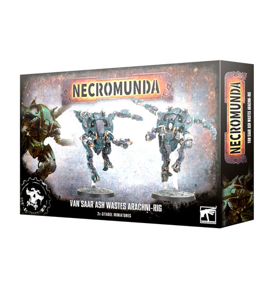 Van Saar Ash Wastes Arachni-Rig Warhammer Necromuda
