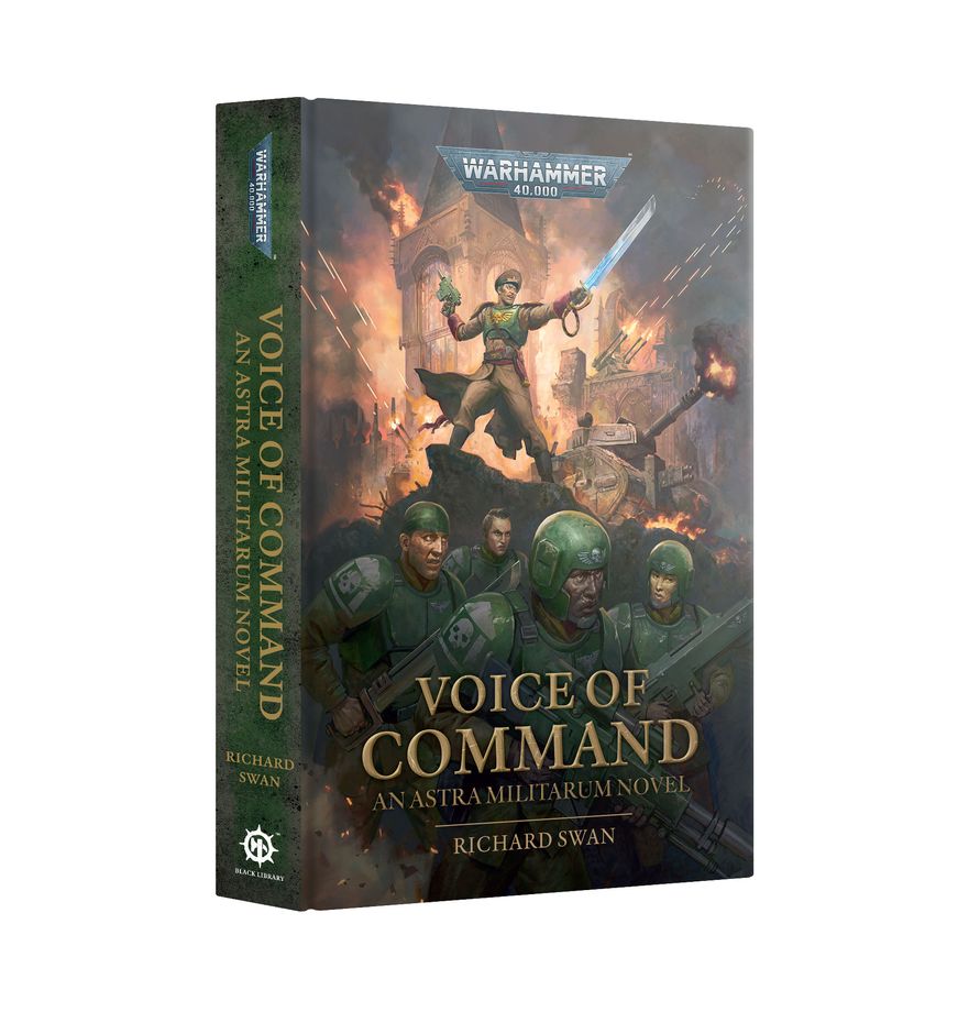 Voice of Command Astra Militarum Black Library Novel HB Warhammer 40K