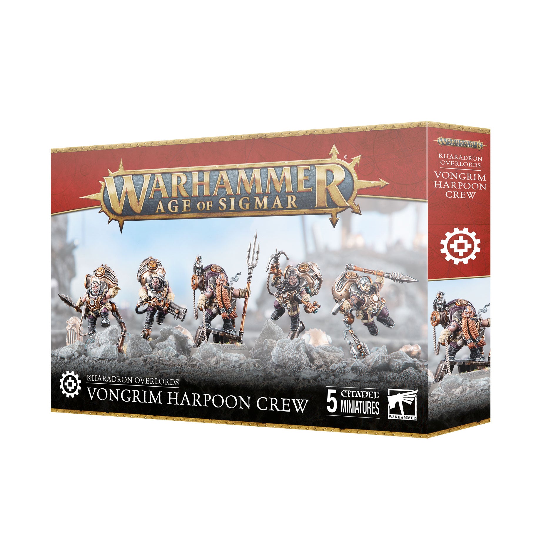 Vongrim Harpoon Crew Kharadron Overlords Warhammer AoS