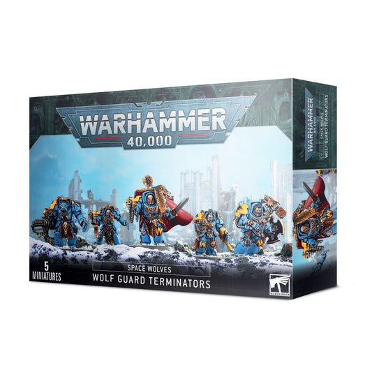 Wolf Guard Terminators Space Wolves Warhammer 40K NIB!                   WBGames