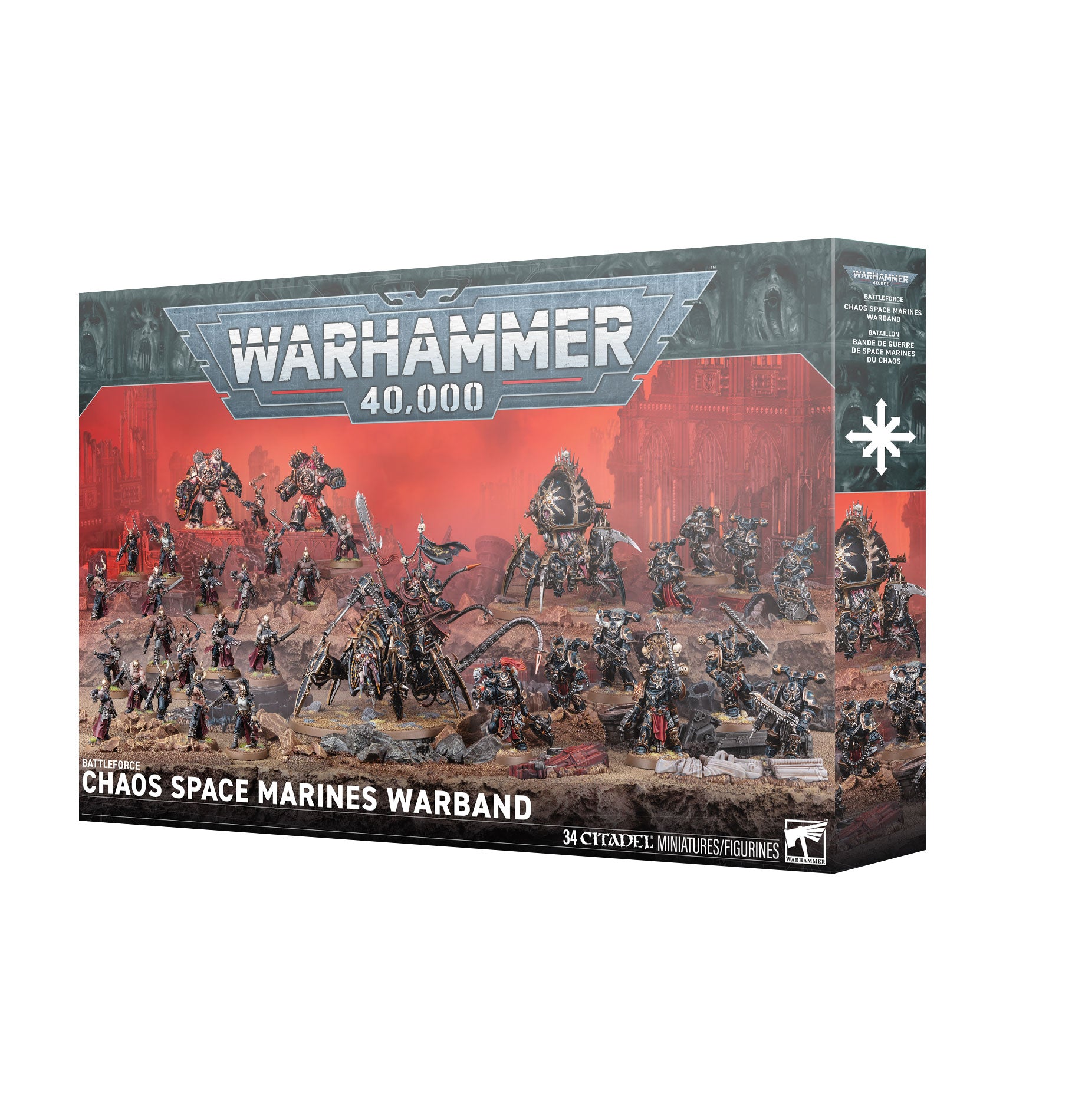 Warband Battleforce Chaos Space Marines Warhammer 40K – War Battle