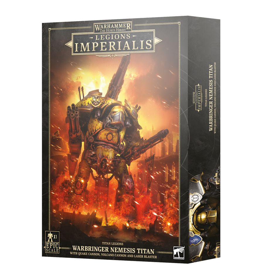 Warbringer Nemesis Titan Quake Cannon Legions Imperialis