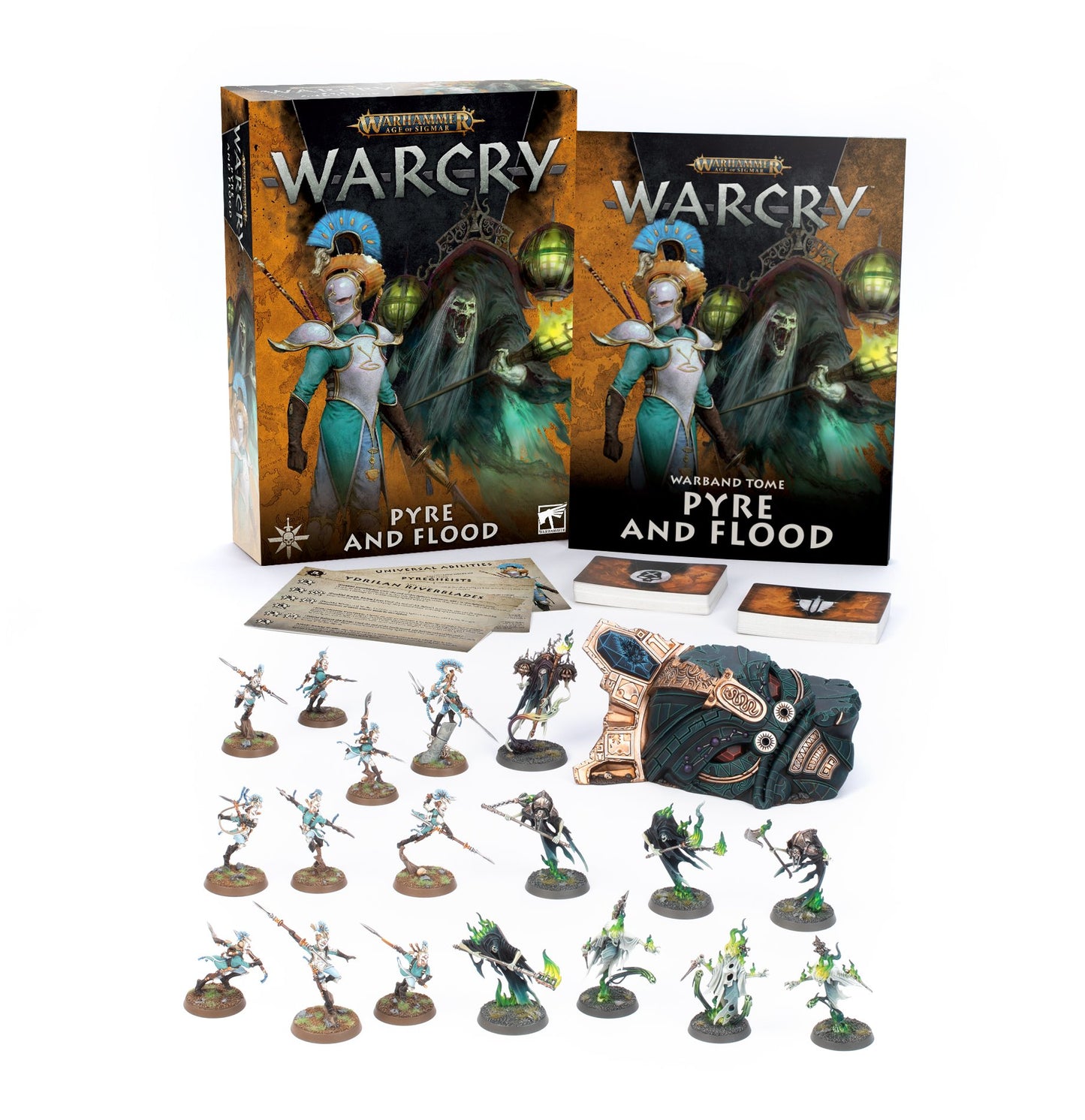 Pyre And Flood Warcry Core Set Nighthaunt Lumineth Warhammer AoS