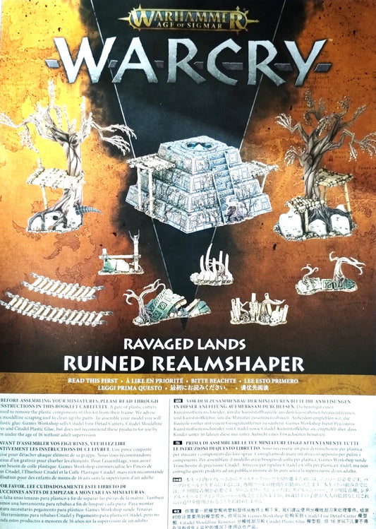 Ruined Realmshaper Warcry Ravaged Lands Terrain Warhammer AoS