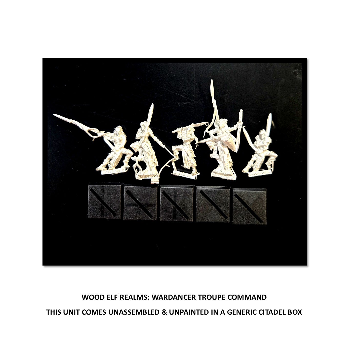 Wardancer Troupe Command Wood Elf Realms Warhammer Old World