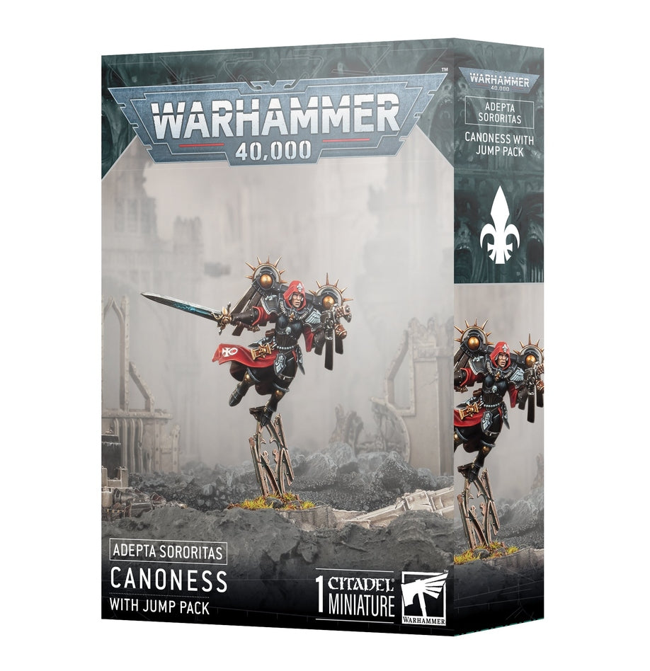 Canoness With Jump Pack Adepta Sororitas Sisters Warhammer 40K