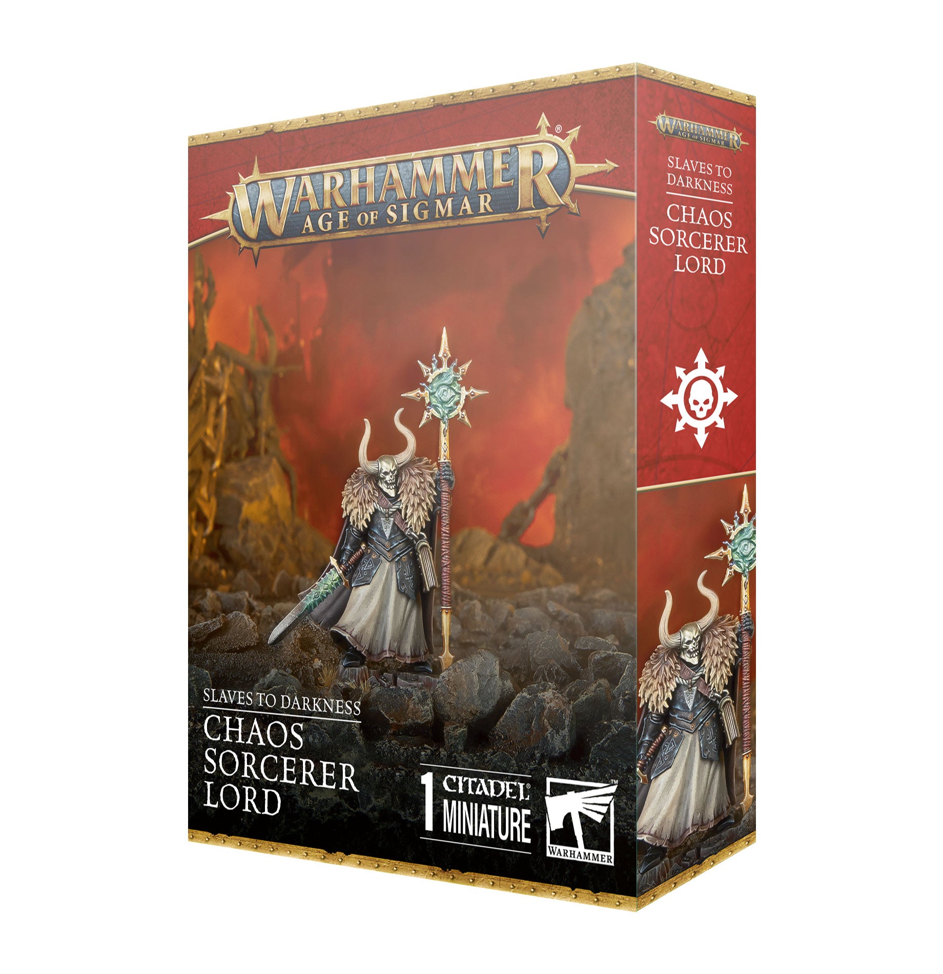 Chaos Sorcerer Lord Slaves to Darkness 4th Ed Warhammer AoS
