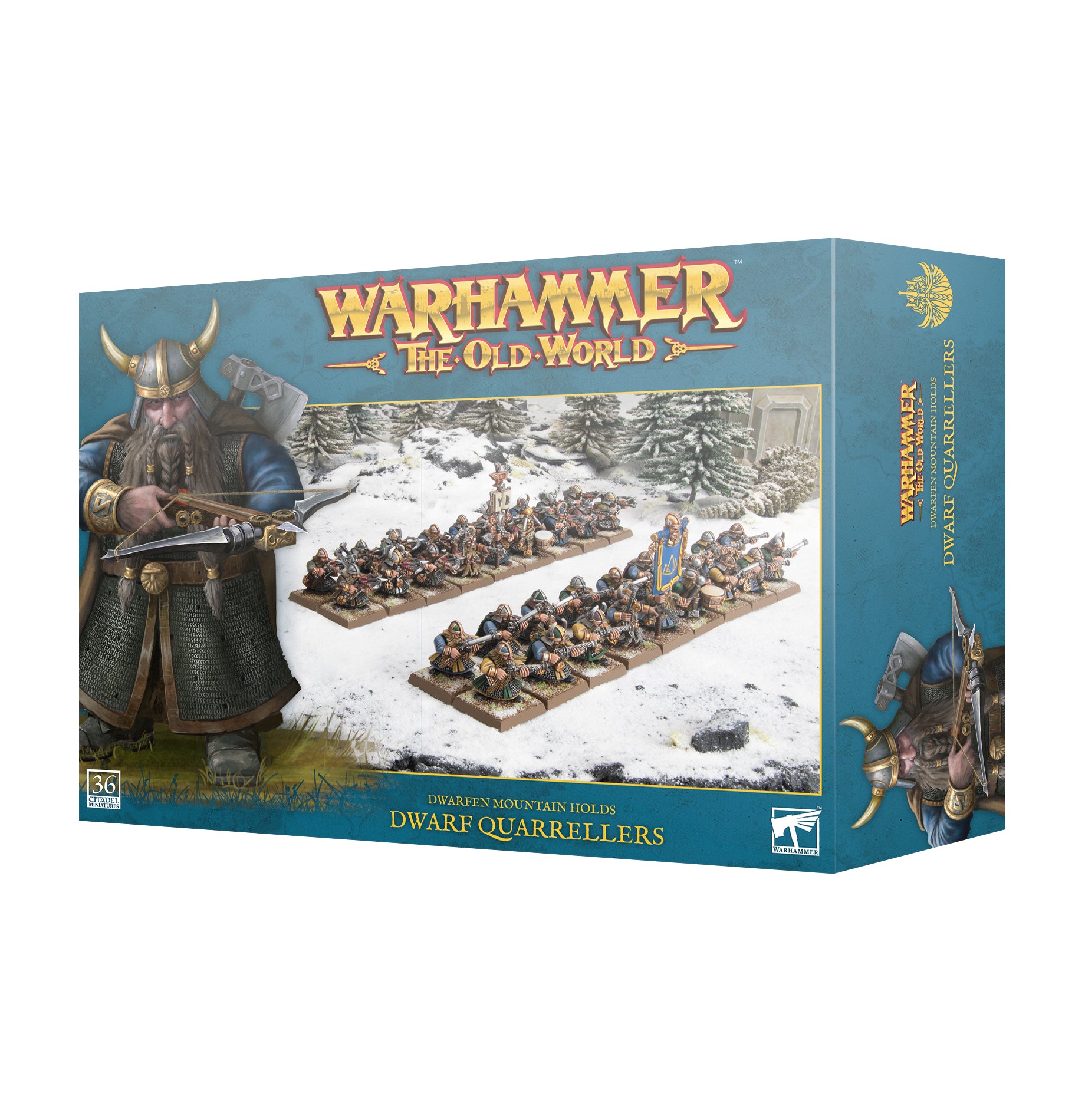 Dwarf Quarrellers Dwarfen Mountain Holds Warhammer Old World