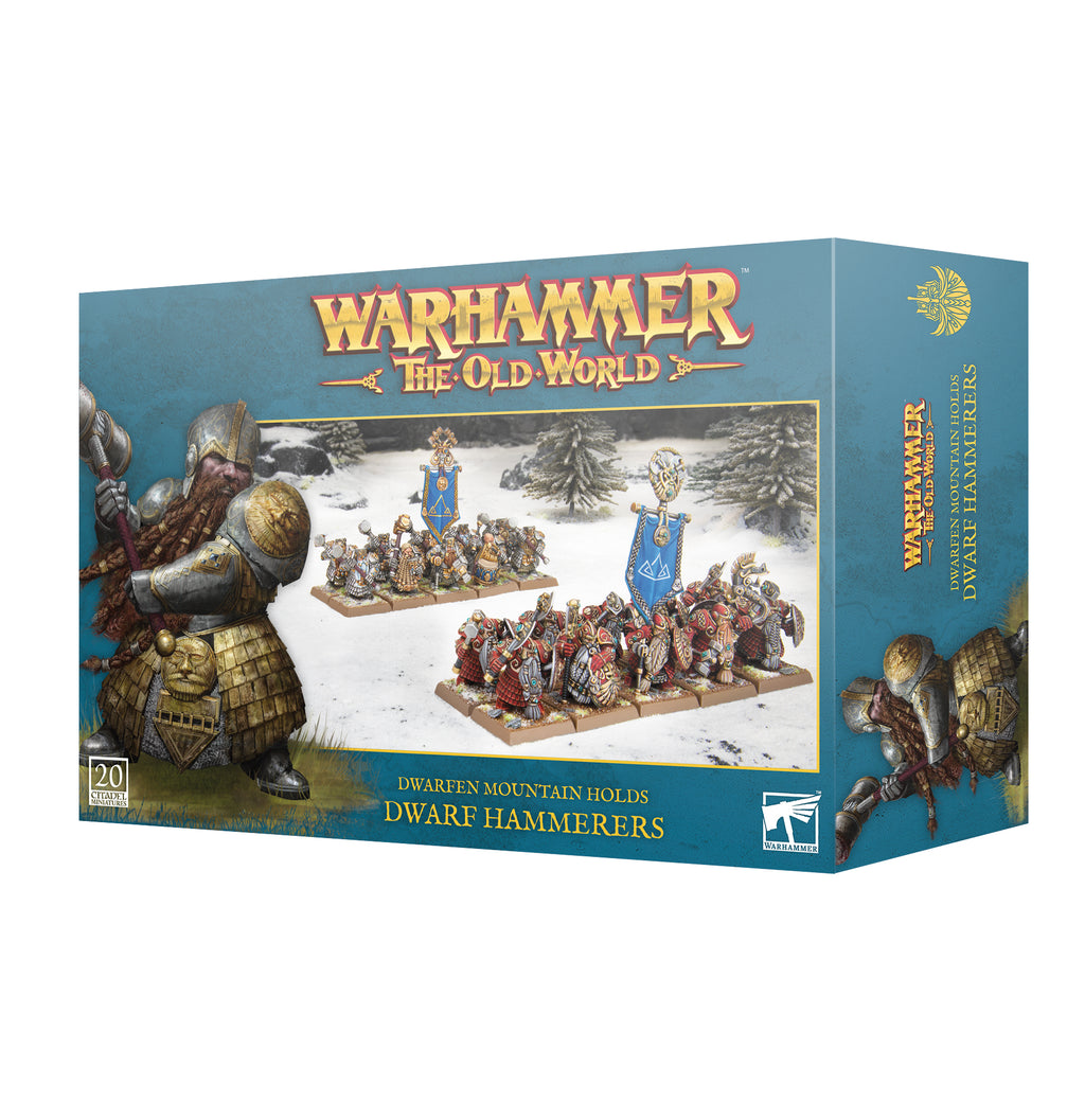 Dwarf Hammerers Dwarfen Mountain Holds Warhammer Old World