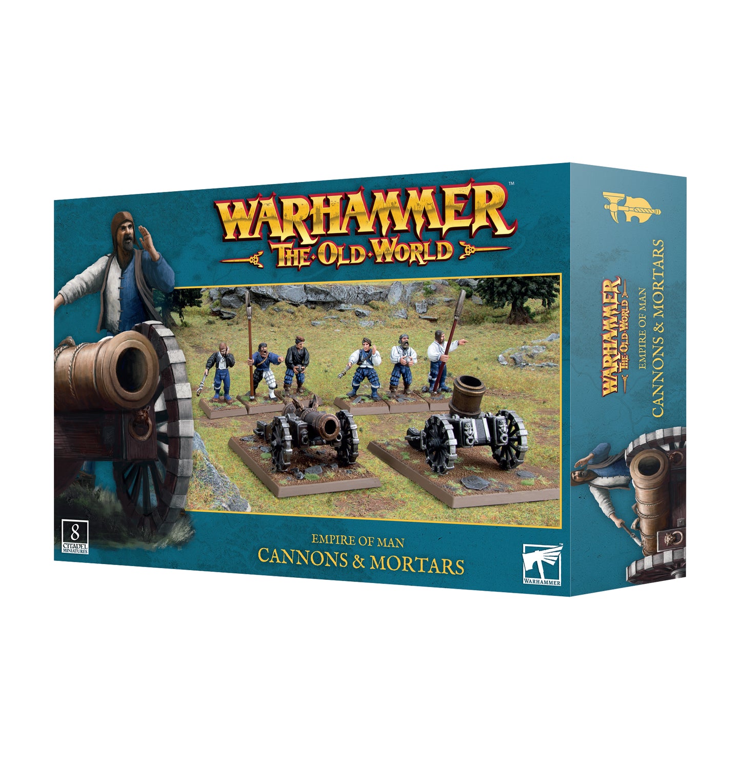 Cannons & Mortars Empire Of Man Warhammer Old World