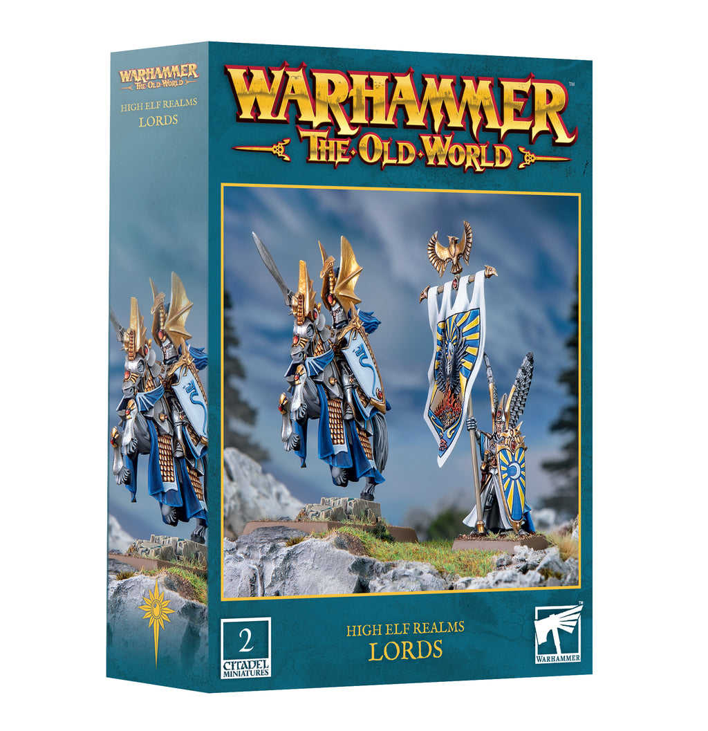 High Elf Lords High Elf Realms Warhammer the Old World