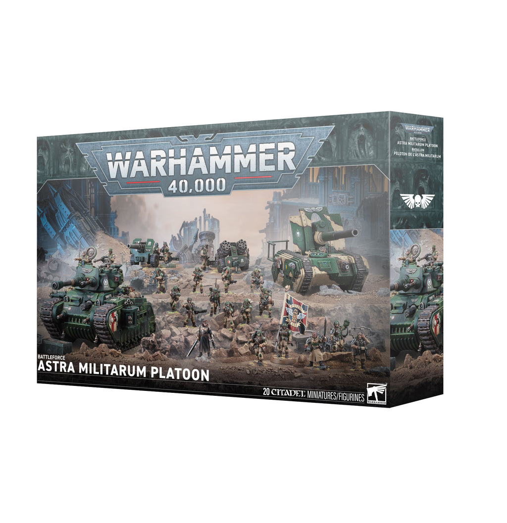 Warhammer 40K Astra Militarum Battleforce Platoon