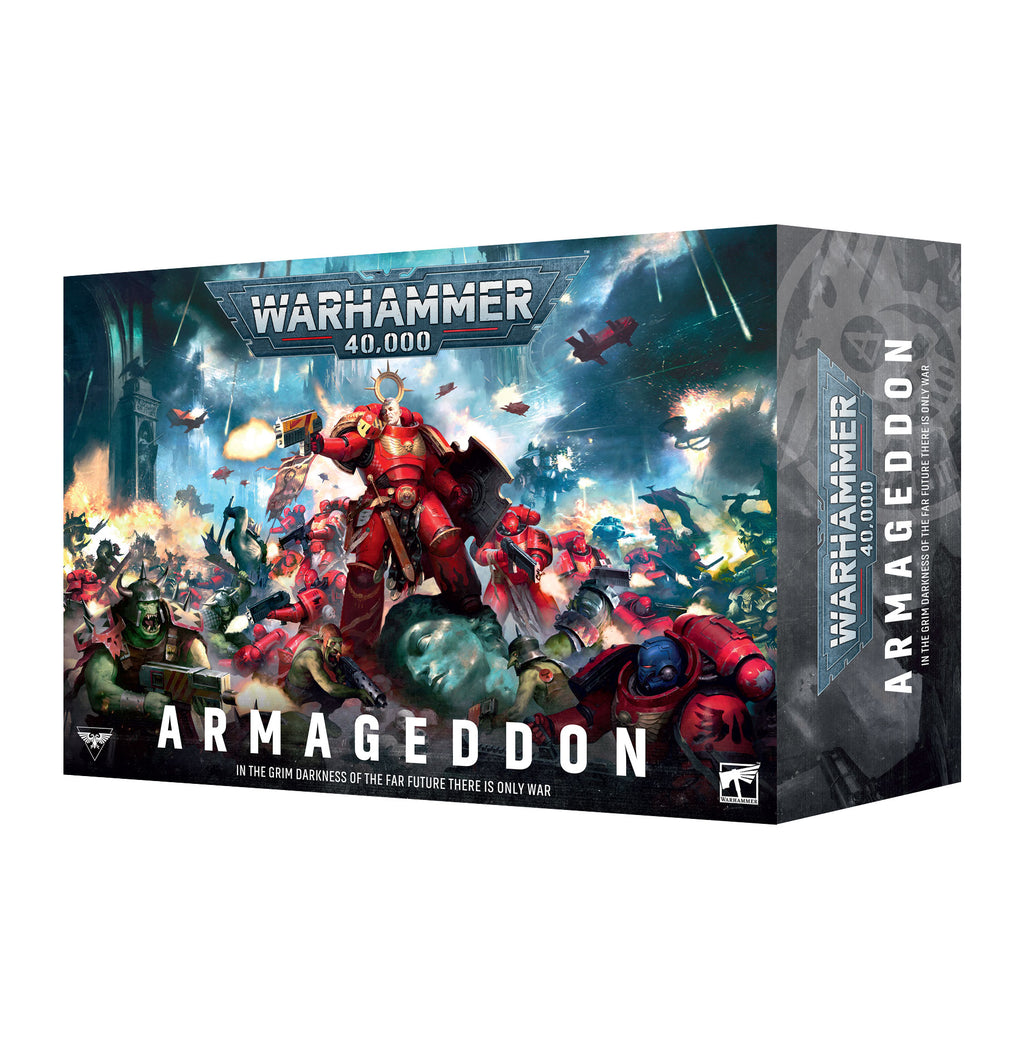 Armageddon Launch Box Space Marines Orks 11th Edition Warhammer 40K
