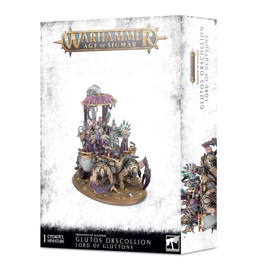 Warhammer AoS Glutos Orscollion Lord of Gluttony Hedonites of Slaanesh&nbsp;